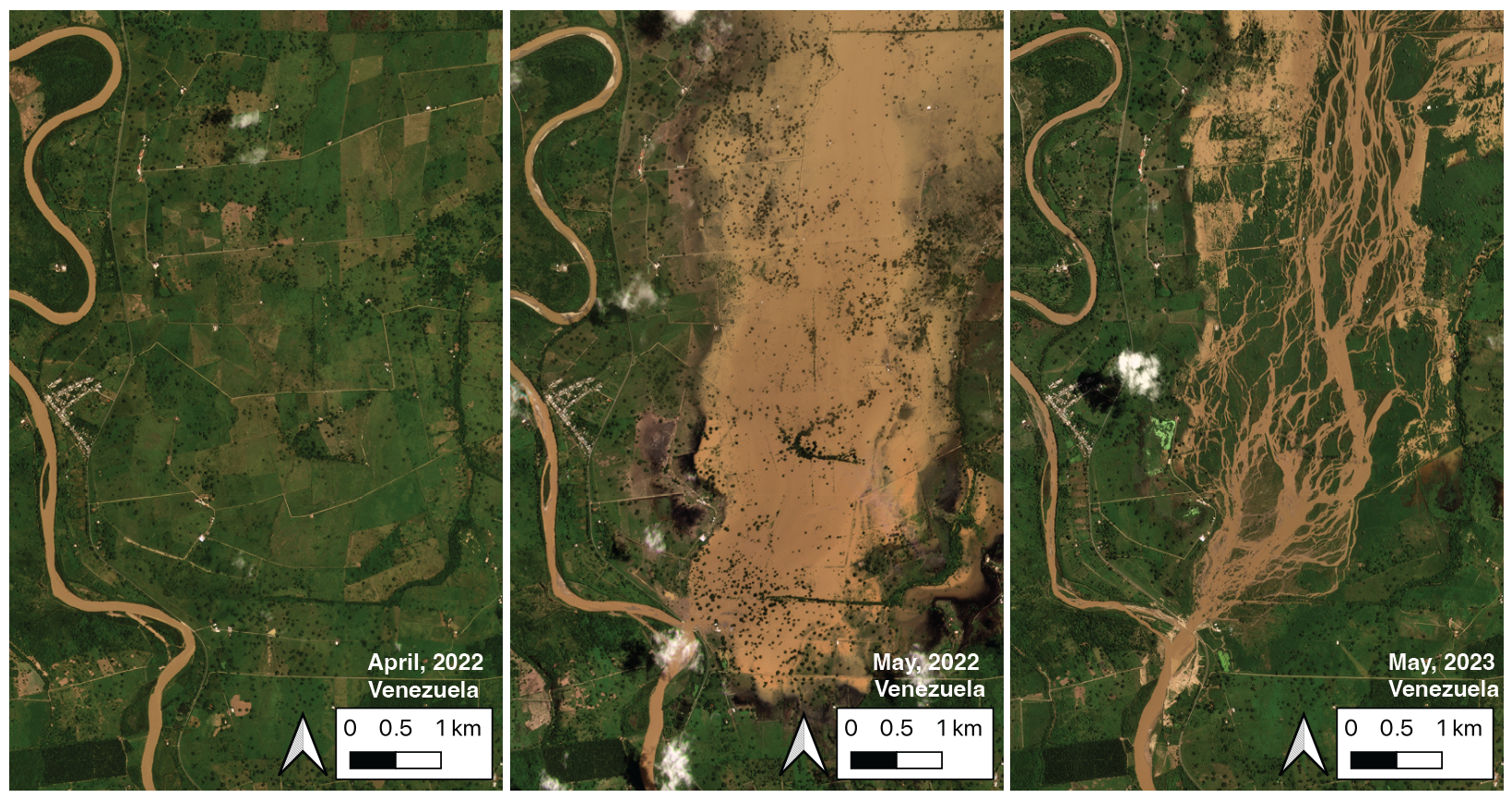 River avulsion patterns